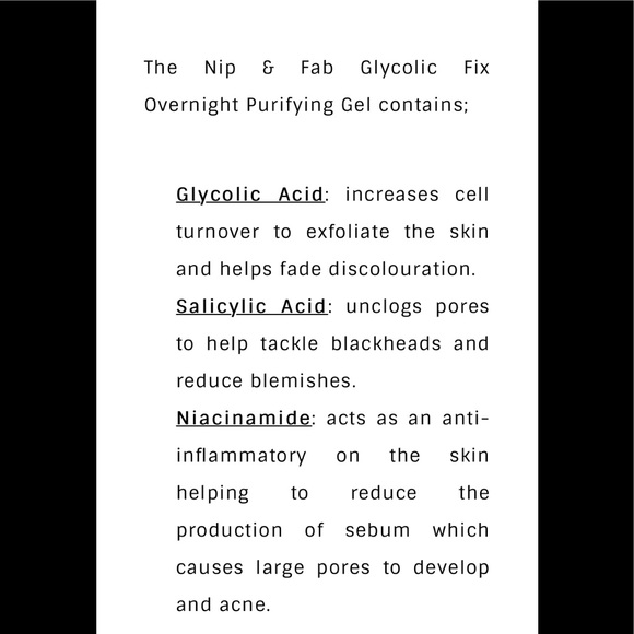 Sealed Glycolic Fix Overnight Purifying Gel Nip+Fab - Picture 8 of 11